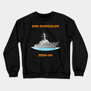 Gonzales DDG-66 Destroyer Ship Crewneck Sweatshirt